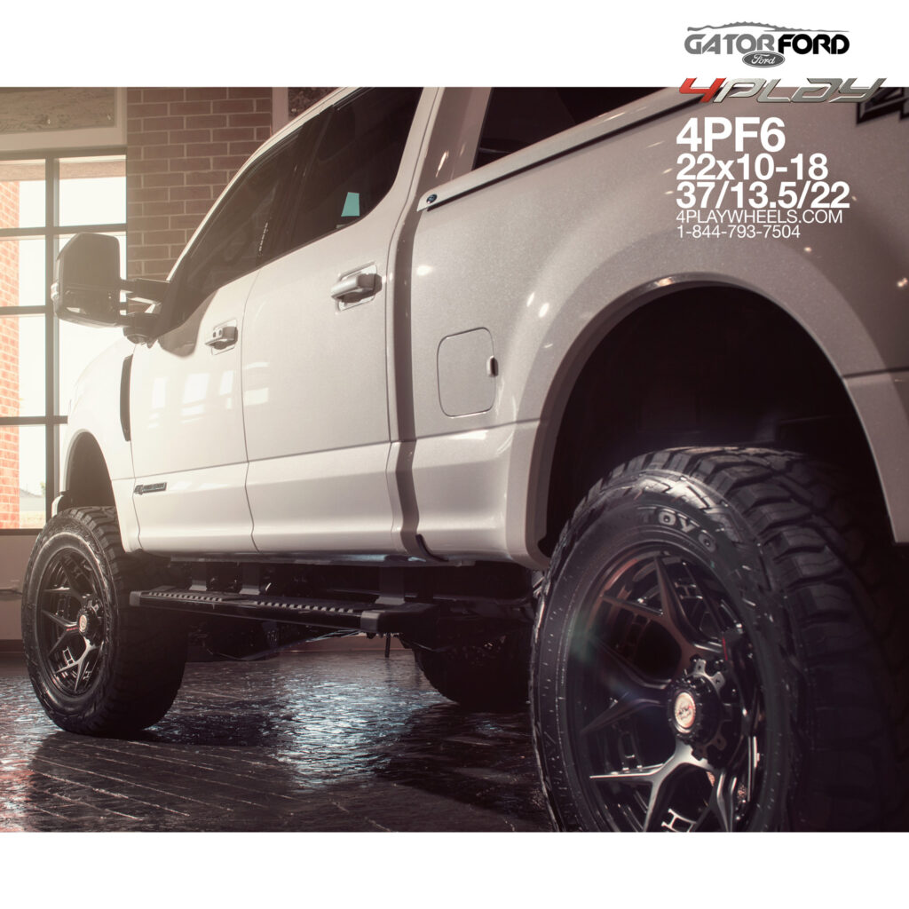 Ford F250 with 22×10 Wheels 4PF6 Forged