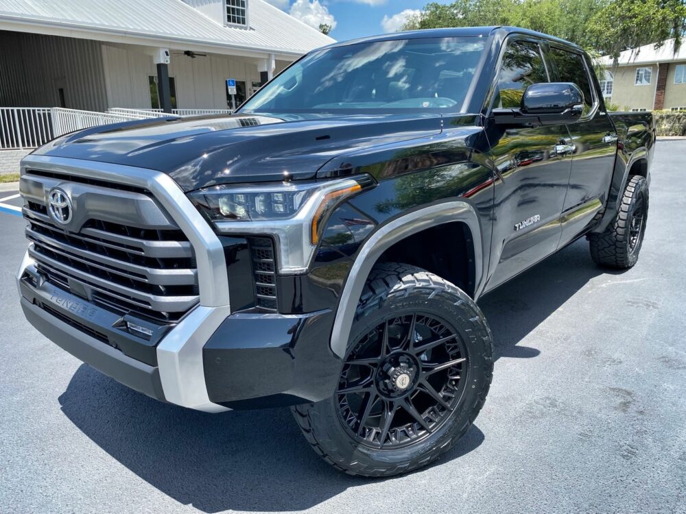 Off Road Wheels for Black Toyota Tundra