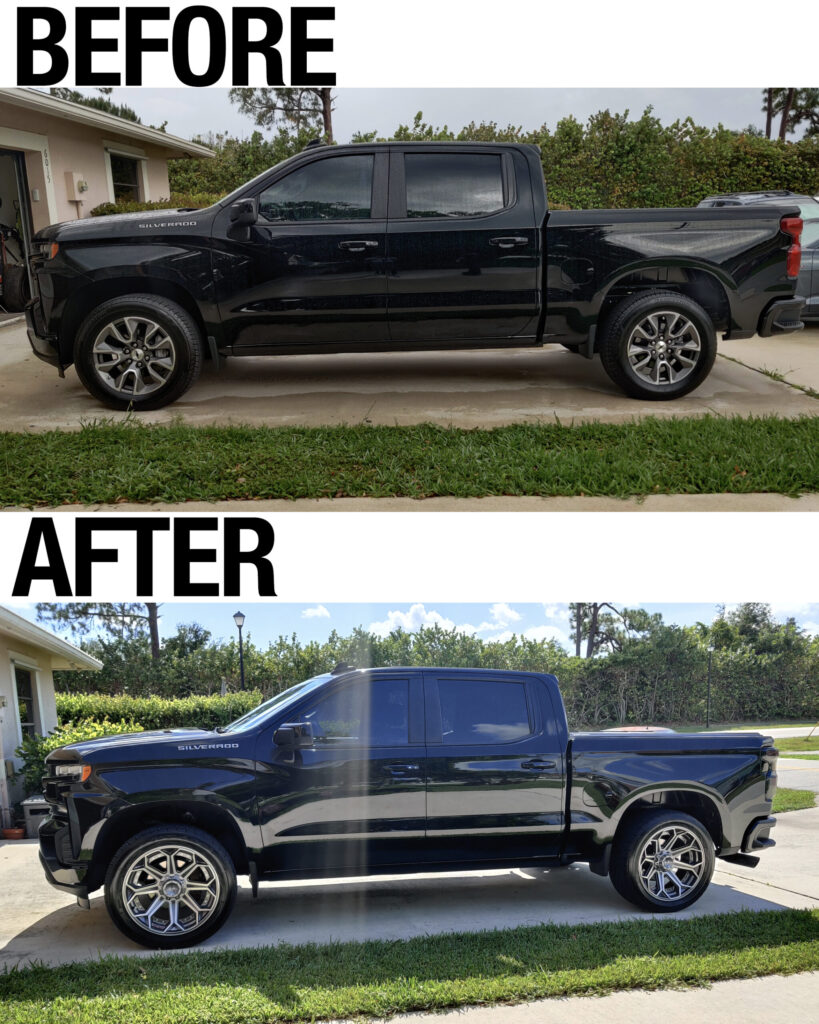SILVERADO BEFORE AND AFTER