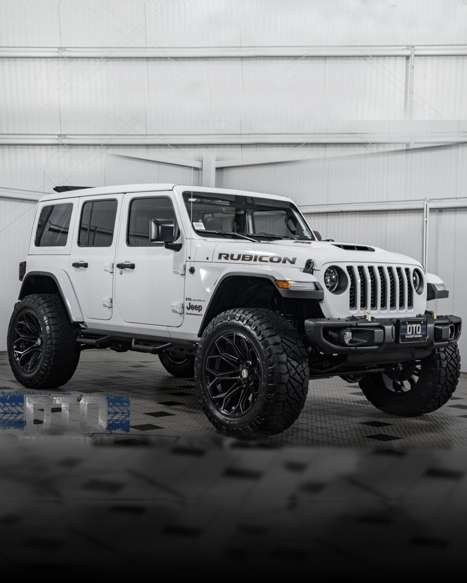 JEEP WRANGLER RUBICON BY DTO CUSTOMS ON 4PLAY WHEELS – 4PLAY Wheels