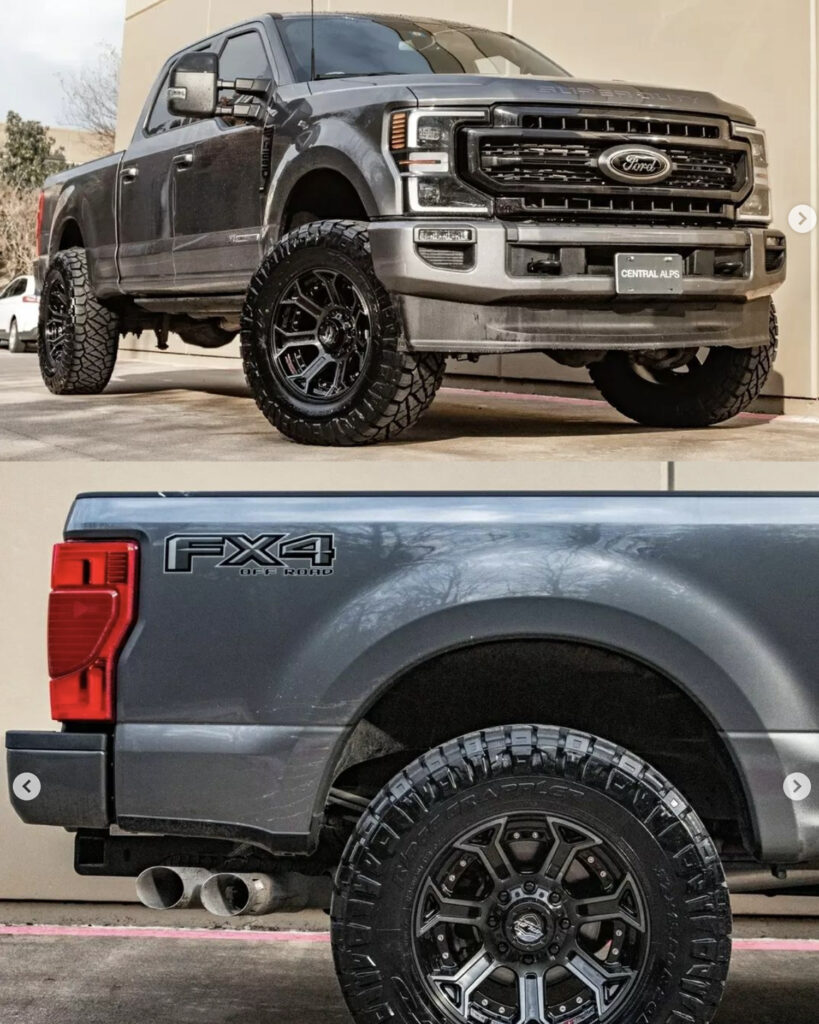 Ford F250 with 20×10 Wheels 4P70 Gen 2