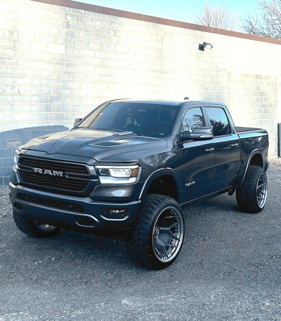 Dodge Ram with 24×14 Wheels 4PF6 Forged