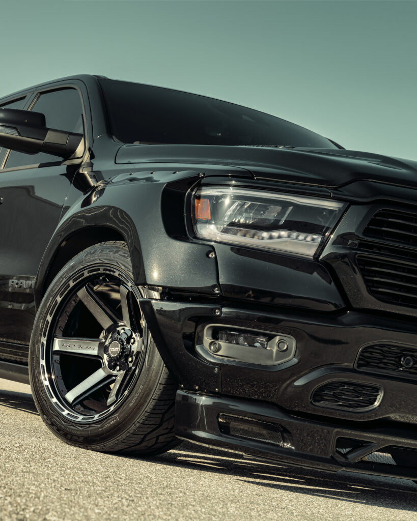 RAM 1500 4PLAY WHEELS 4P63 22X12 CLINCHED WIDEBODY NITTO TIRES 305X40X22
